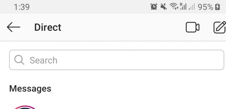 Cómo borrar los mensajes de Instagram